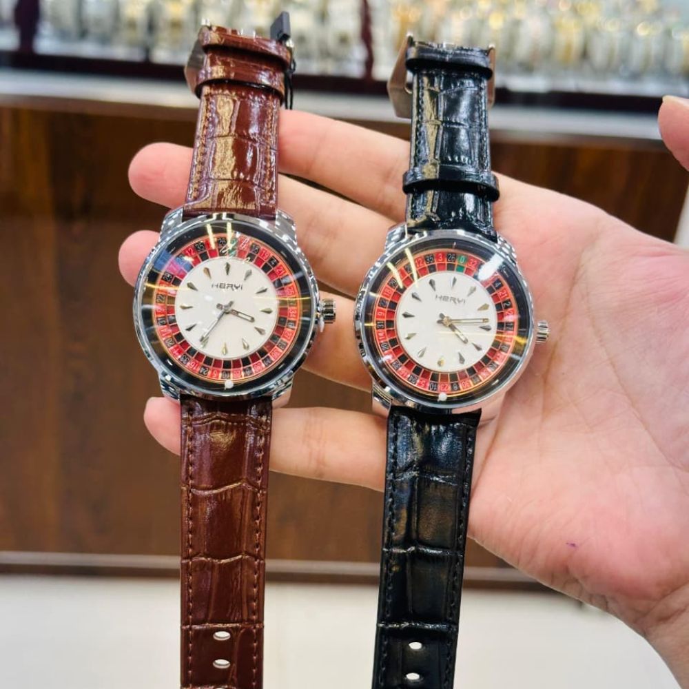 Hervi Casino Watch for Men's