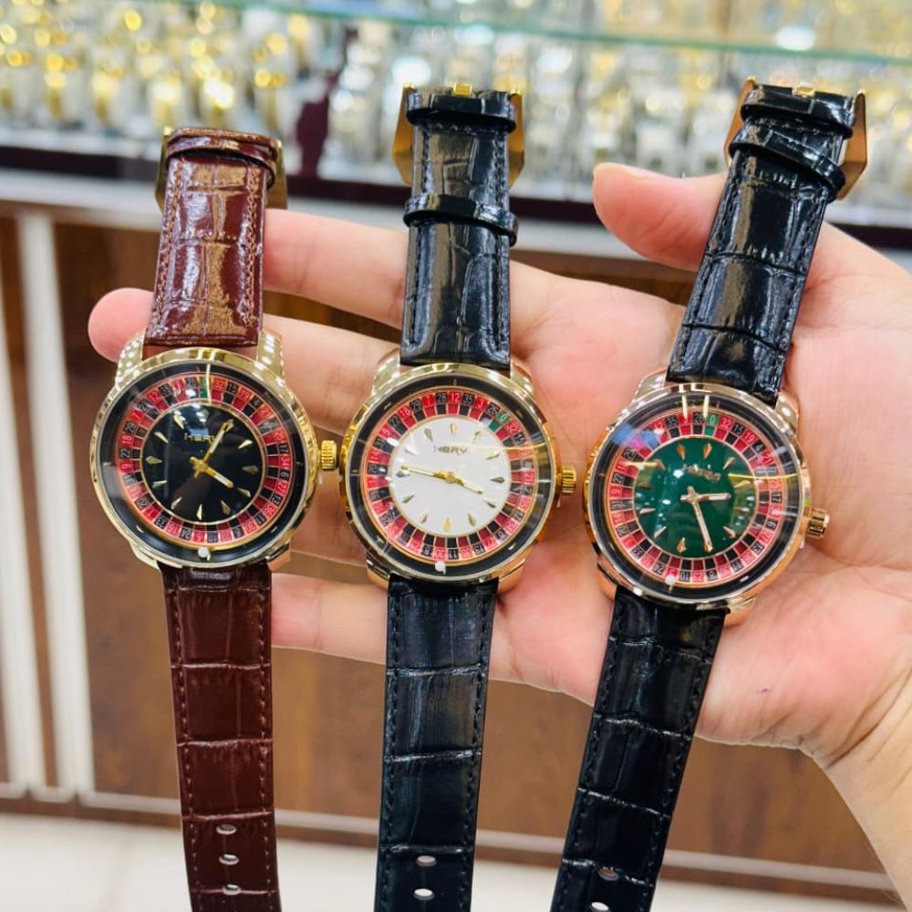 Hervi Casino Watch for Men's