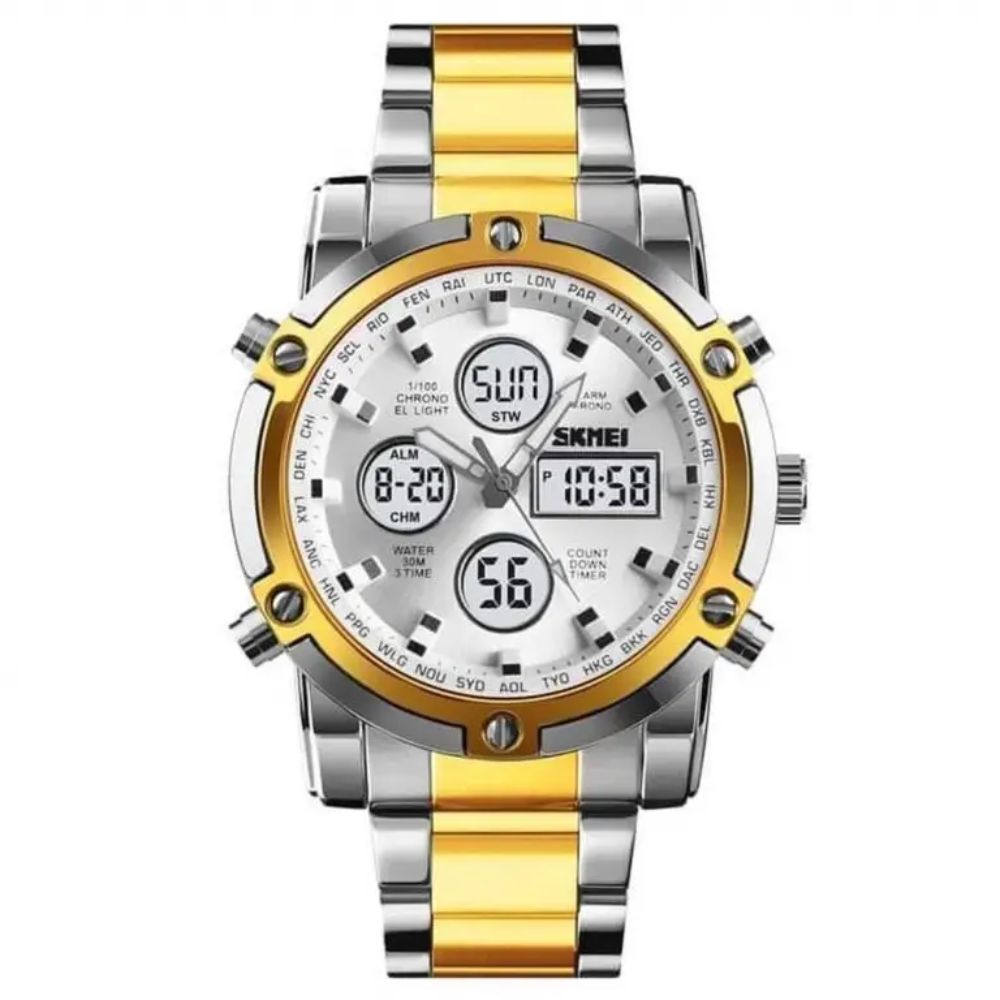 Skmei – 1389 – Dual Display Waterproof Business Watch
