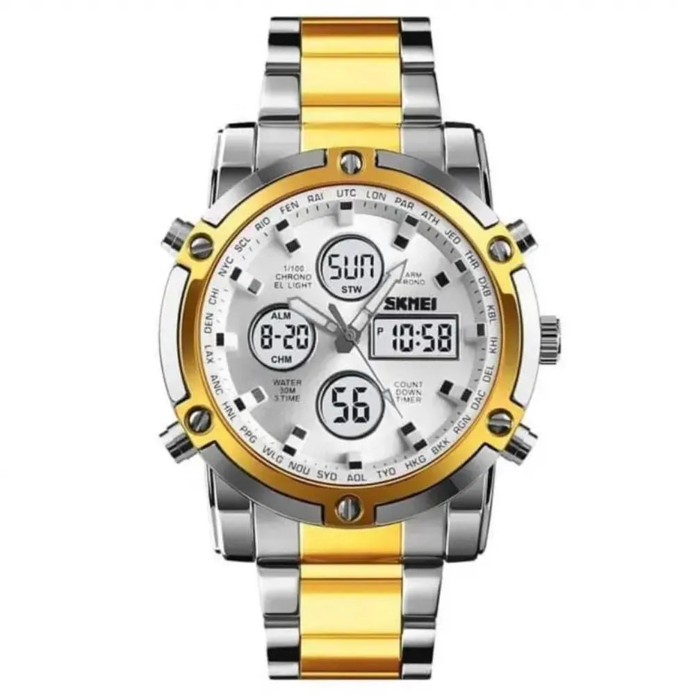 Skmei – 1389 – Dual Display Waterproof Business Watch