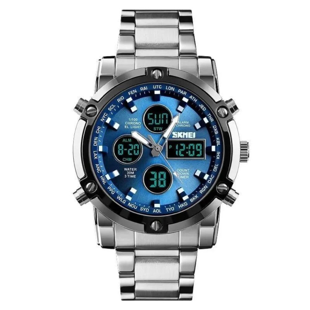 Skmei – 1389 – Dual Display Waterproof Business Watch