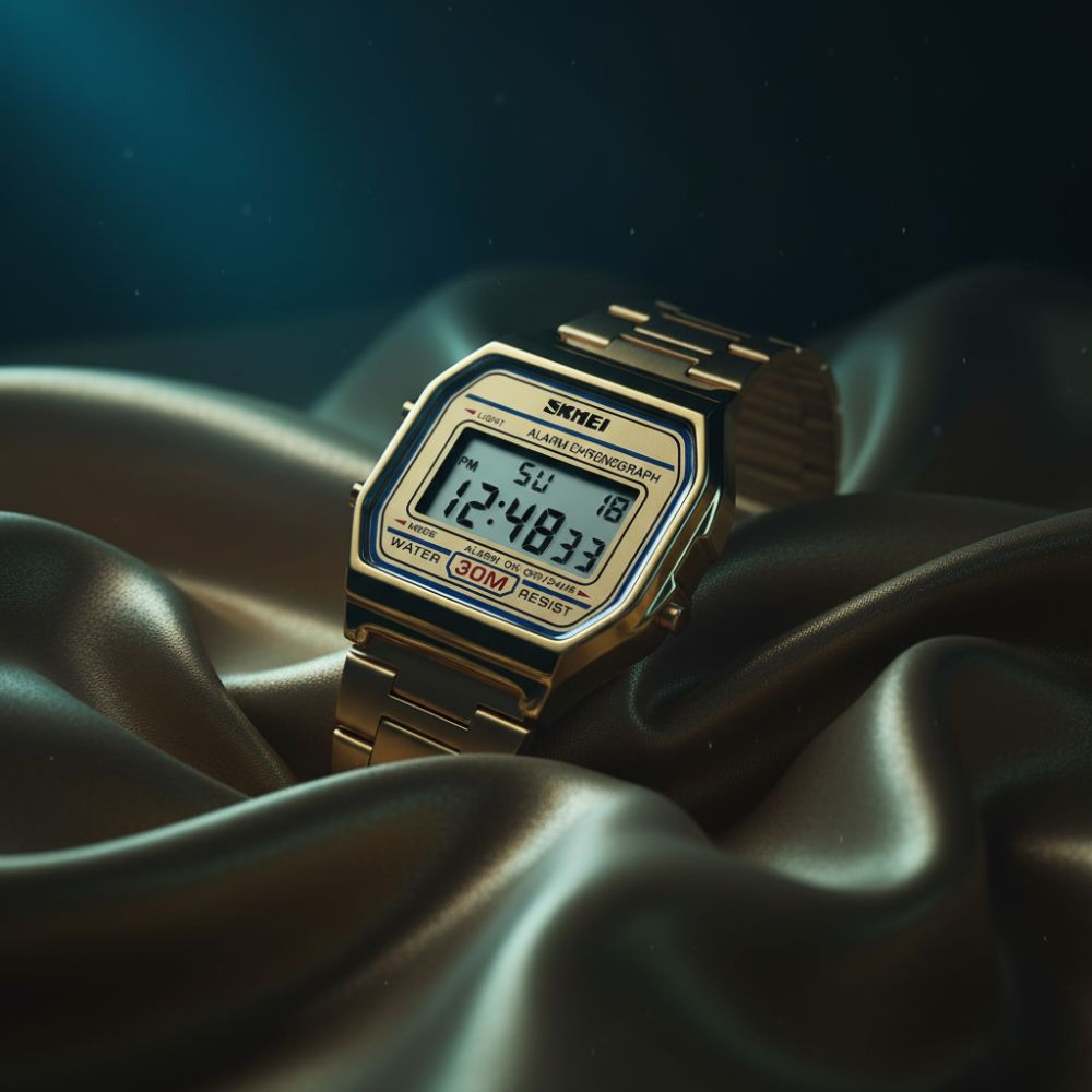 Skmei – 1123 – Digital Stainless Steel Watch