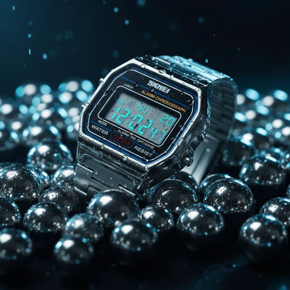 Skmei – 1123 – Digital Stainless Steel Watch