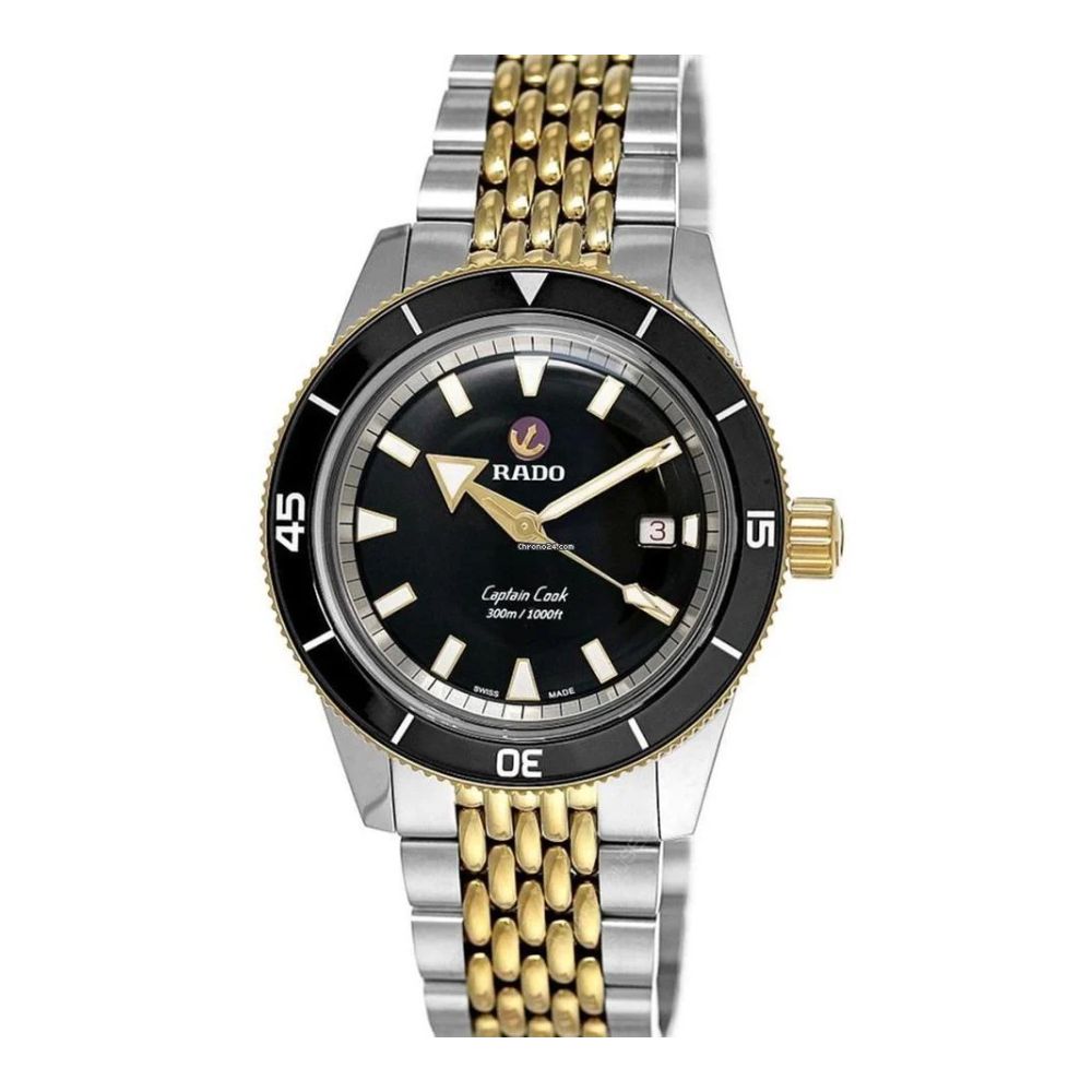 Rado - Captain Cook Automatic Dual 2 Tone Steel