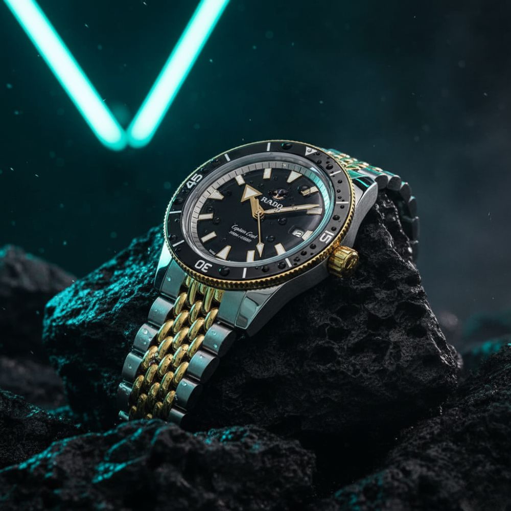 Rado - Captain Cook Automatic Dual 2 Tone Steel