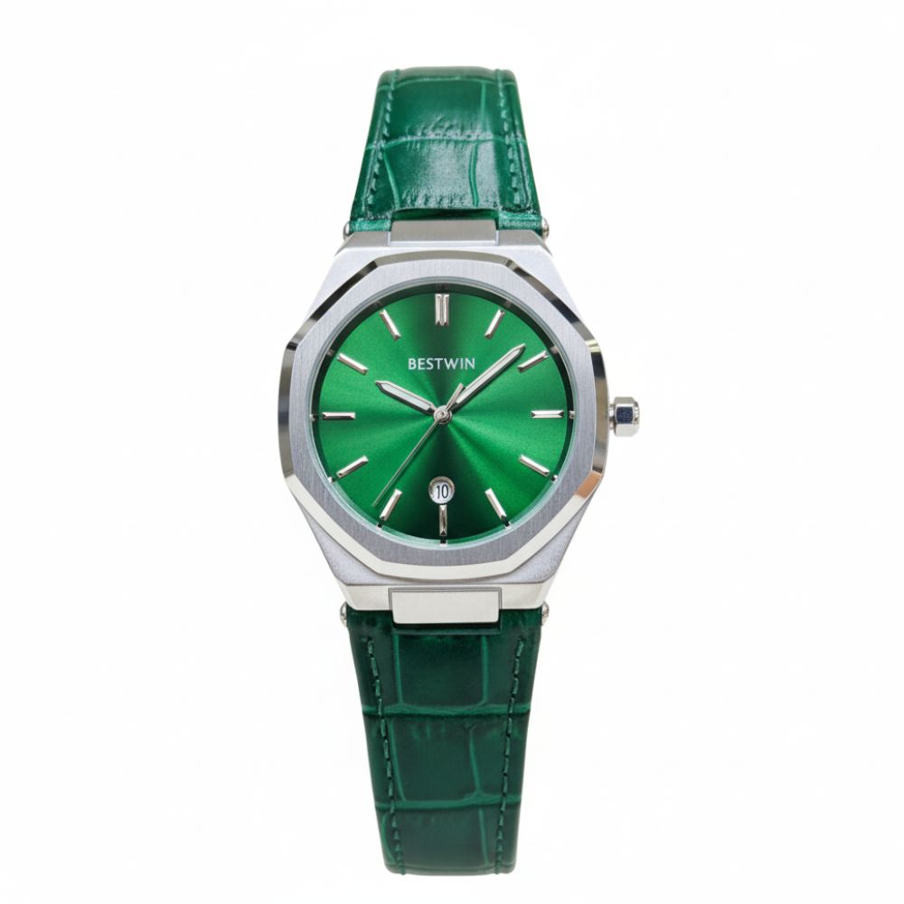 BESTWIN Stainless Steel Classic Quartz Watch – Luxury Men’s Fashion Wristwatch, Water-Resistant, High-Quality Design