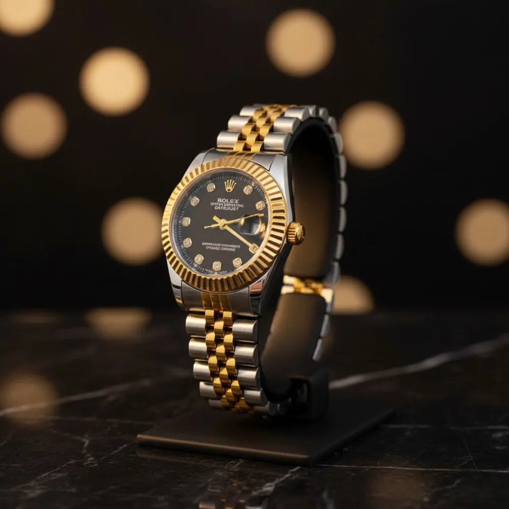 Rolex Women Jubilee Chain Watch