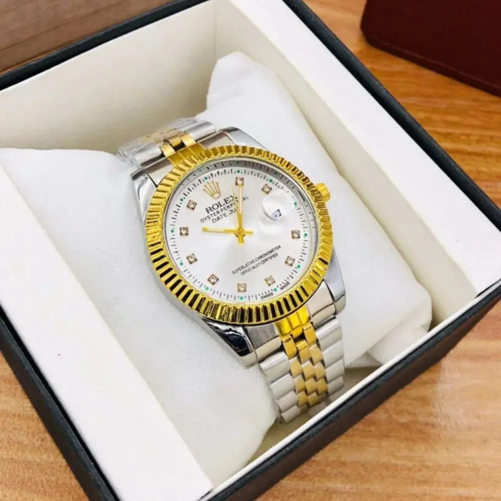 Rolex Women Jubilee Chain Watch