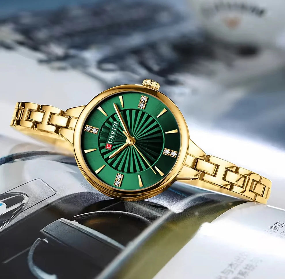 Curren C-9097L – Women’s bracelet Chain Elegant Analog Watch