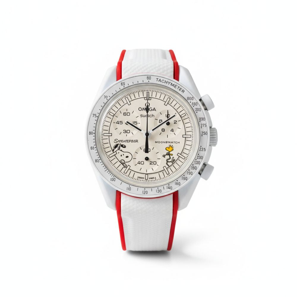 Omega Swatch Moonphase Snoopy Edition